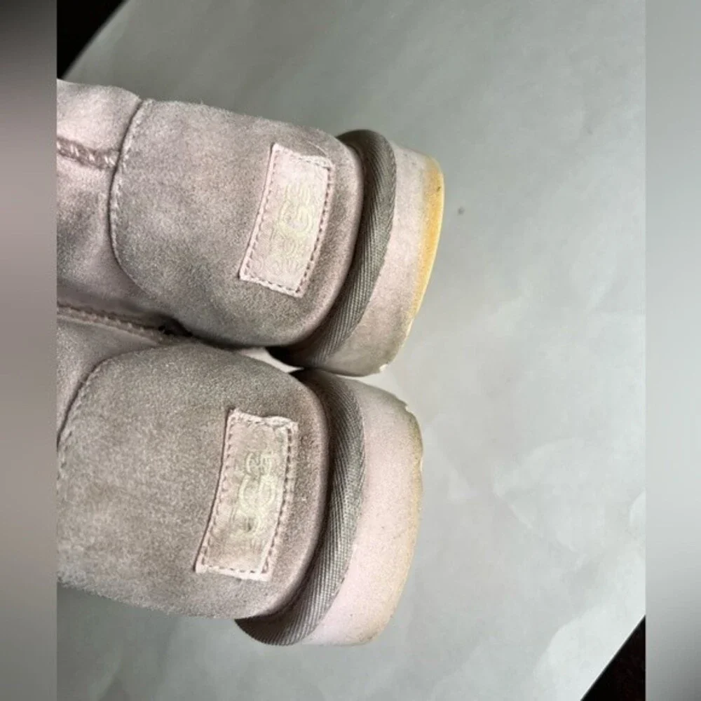 Toddler UGG Kids Classic II Clear Glitter Size 6